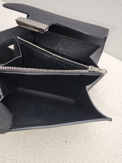 Hermes Noir Epsom Constance Compact Wallet (PHW)