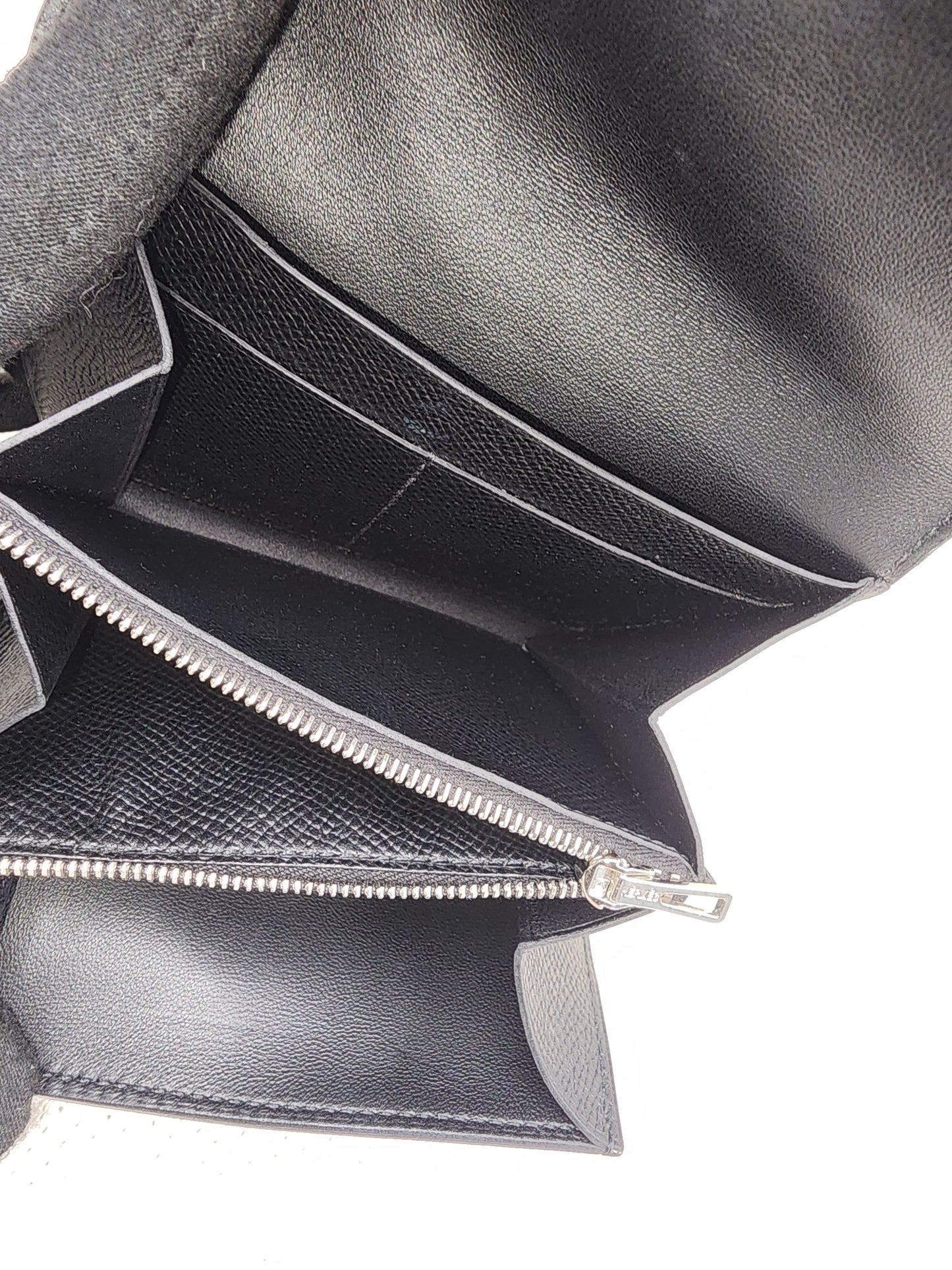 Hermes Noir Epsom Constance Compact Wallet (PHW)