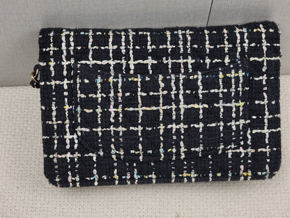 Chanel Black Tweed WOC (GHW)