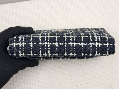 Chanel Black Tweed WOC (GHW)