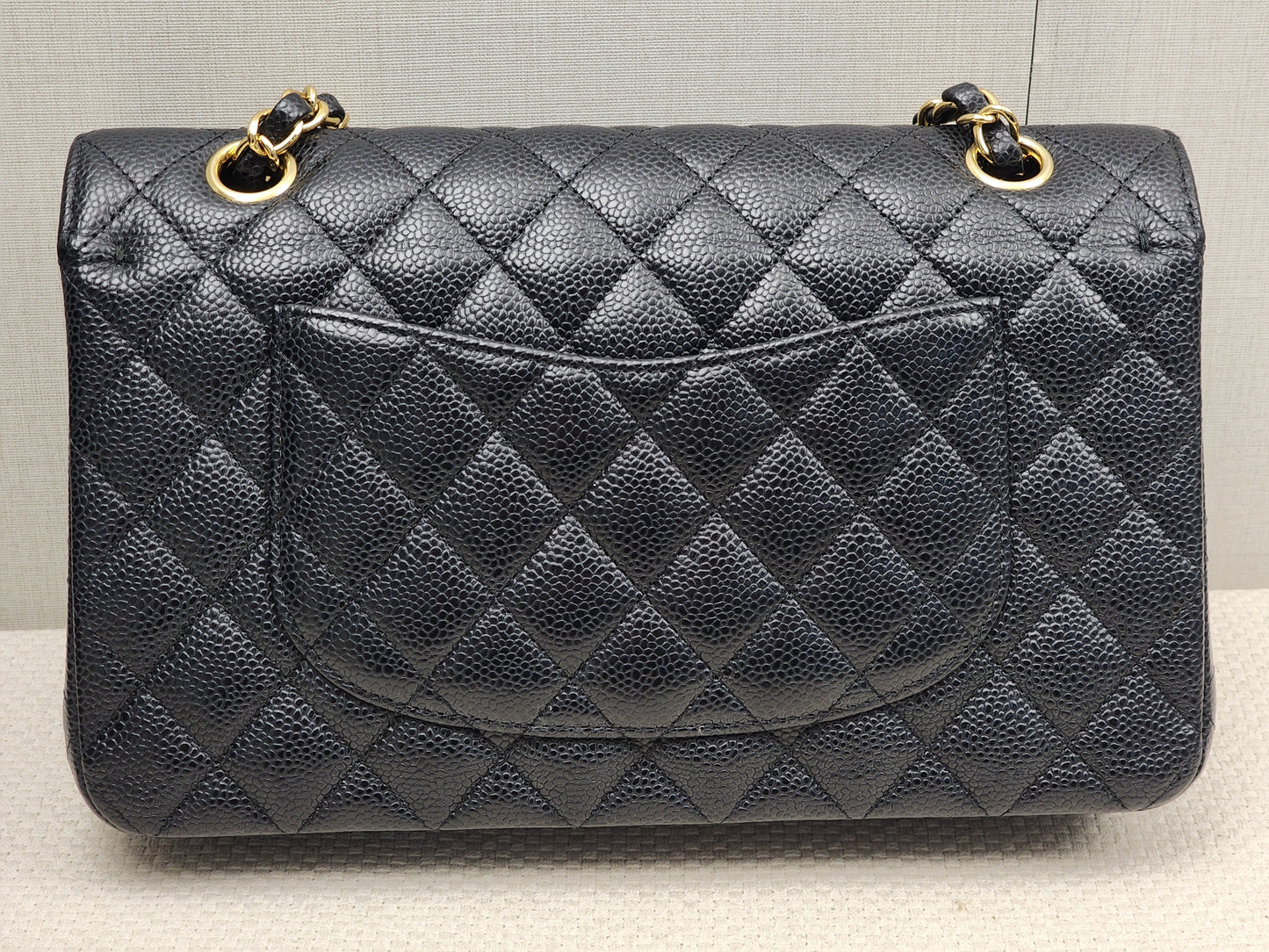 Chanel Black Caviar Medium CF (GHW)