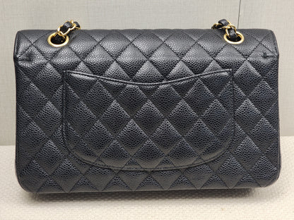 Chanel Black Caviar Medium CF (GHW)