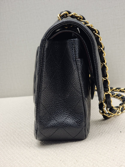 Chanel Black Caviar Medium CF (GHW)