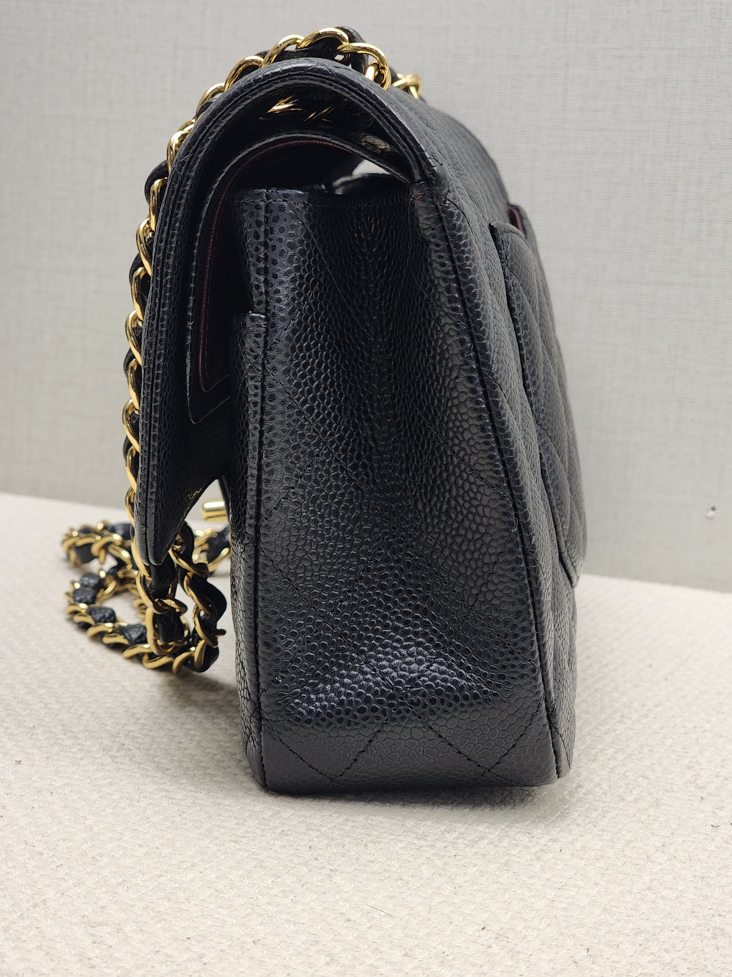 Chanel Black Caviar Medium CF (GHW)