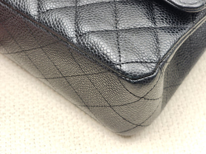 Chanel Black Caviar Medium CF (GHW)