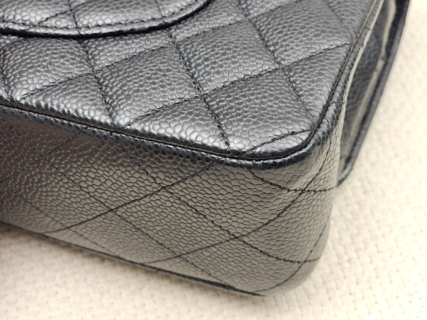 Chanel Black Caviar Medium CF (GHW)