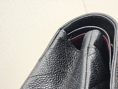 Chanel Black Caviar Medium CF (GHW)