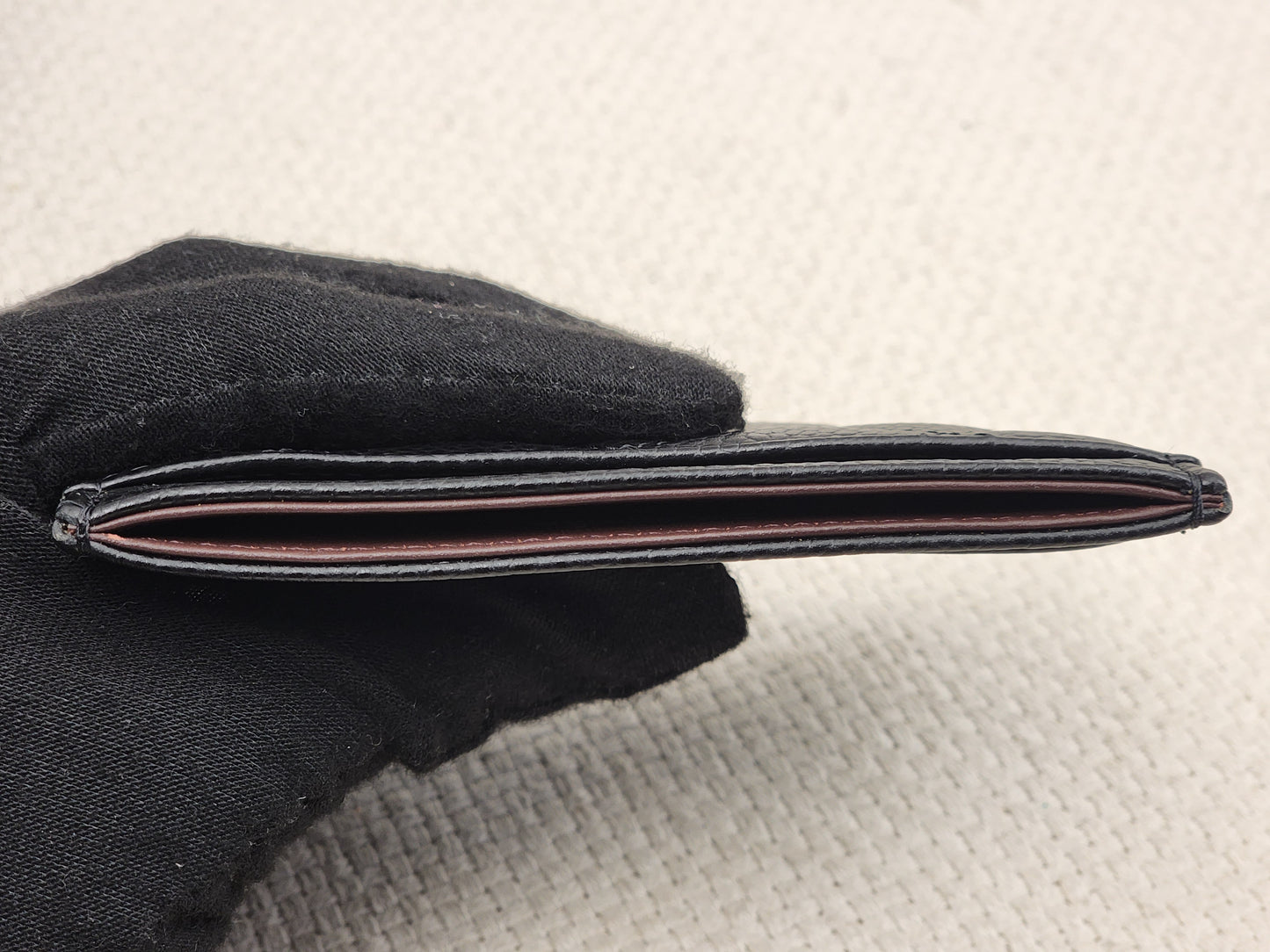 Chanel Black Caviar Classic Card Case (SHW)