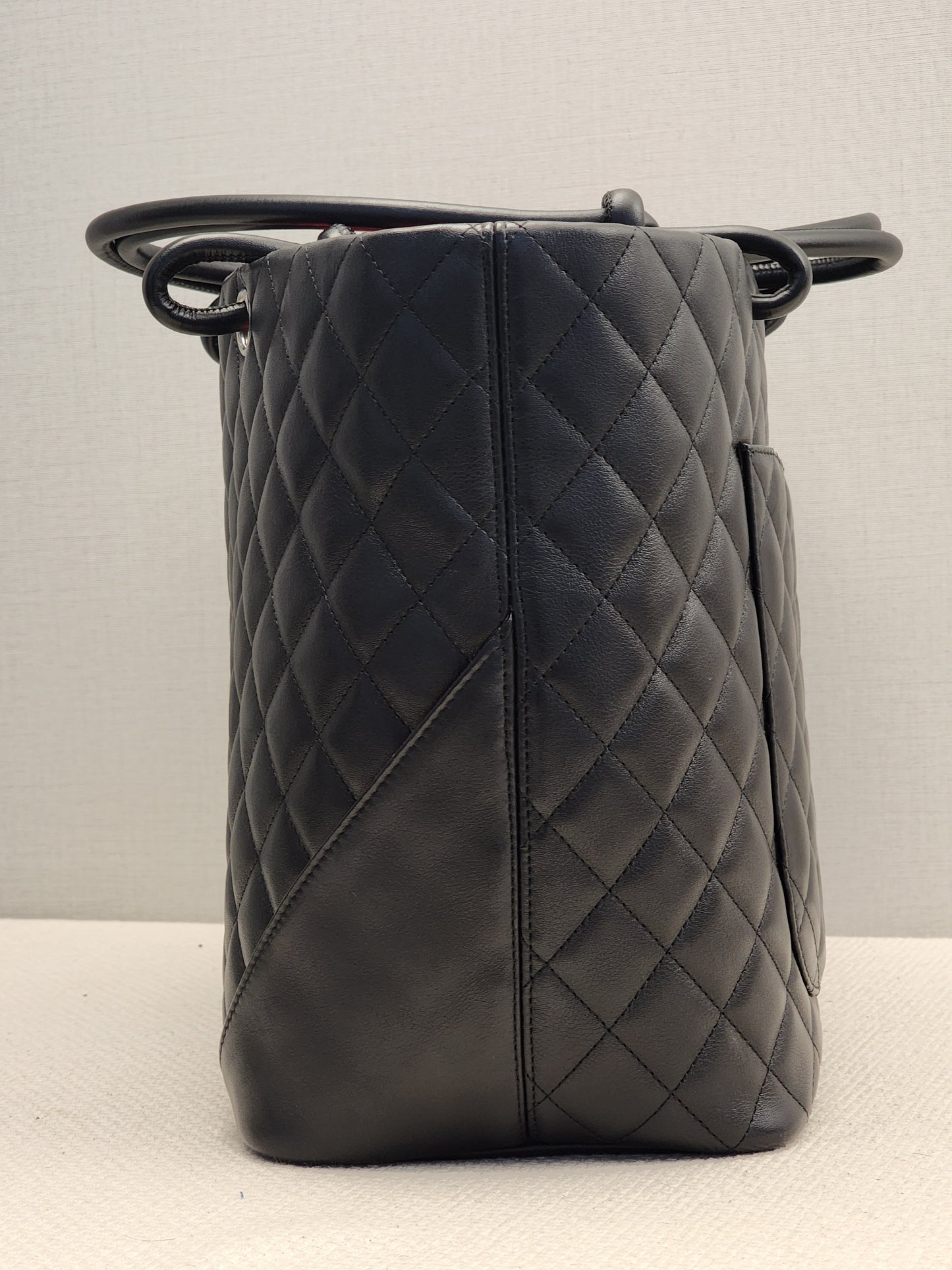 Chanel Black Calfskin Cambon Tote