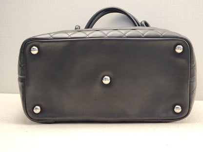 Chanel Black Calfskin Cambon Tote