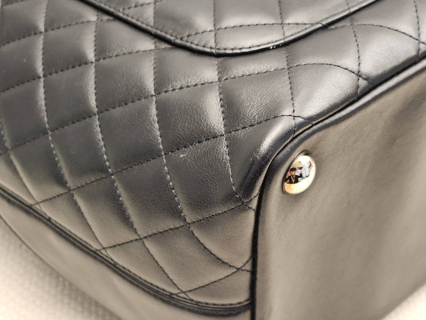 Chanel Black Calfskin Cambon Tote