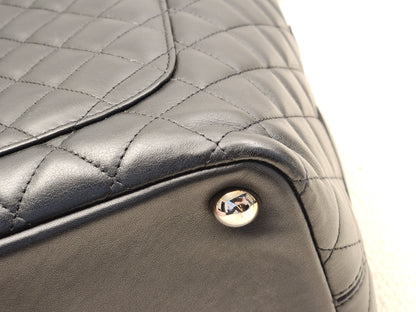Chanel Black Calfskin Cambon Tote