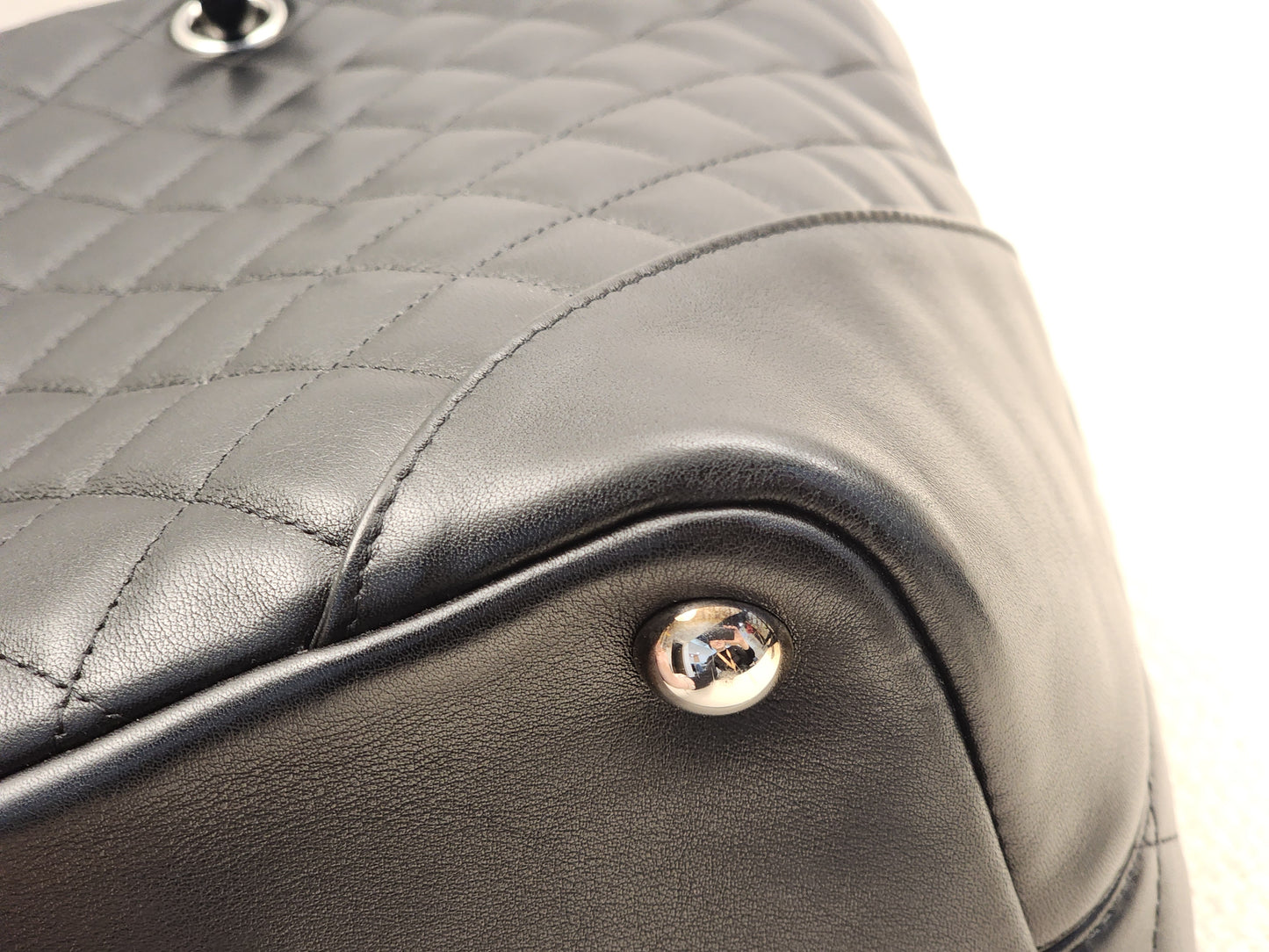Chanel Black Calfskin Cambon Tote
