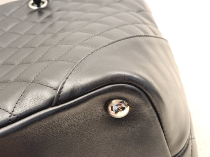 Chanel Black Calfskin Cambon Tote