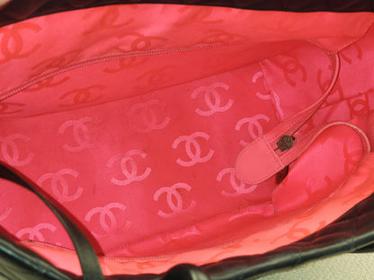 Chanel Black Calfskin Cambon Tote