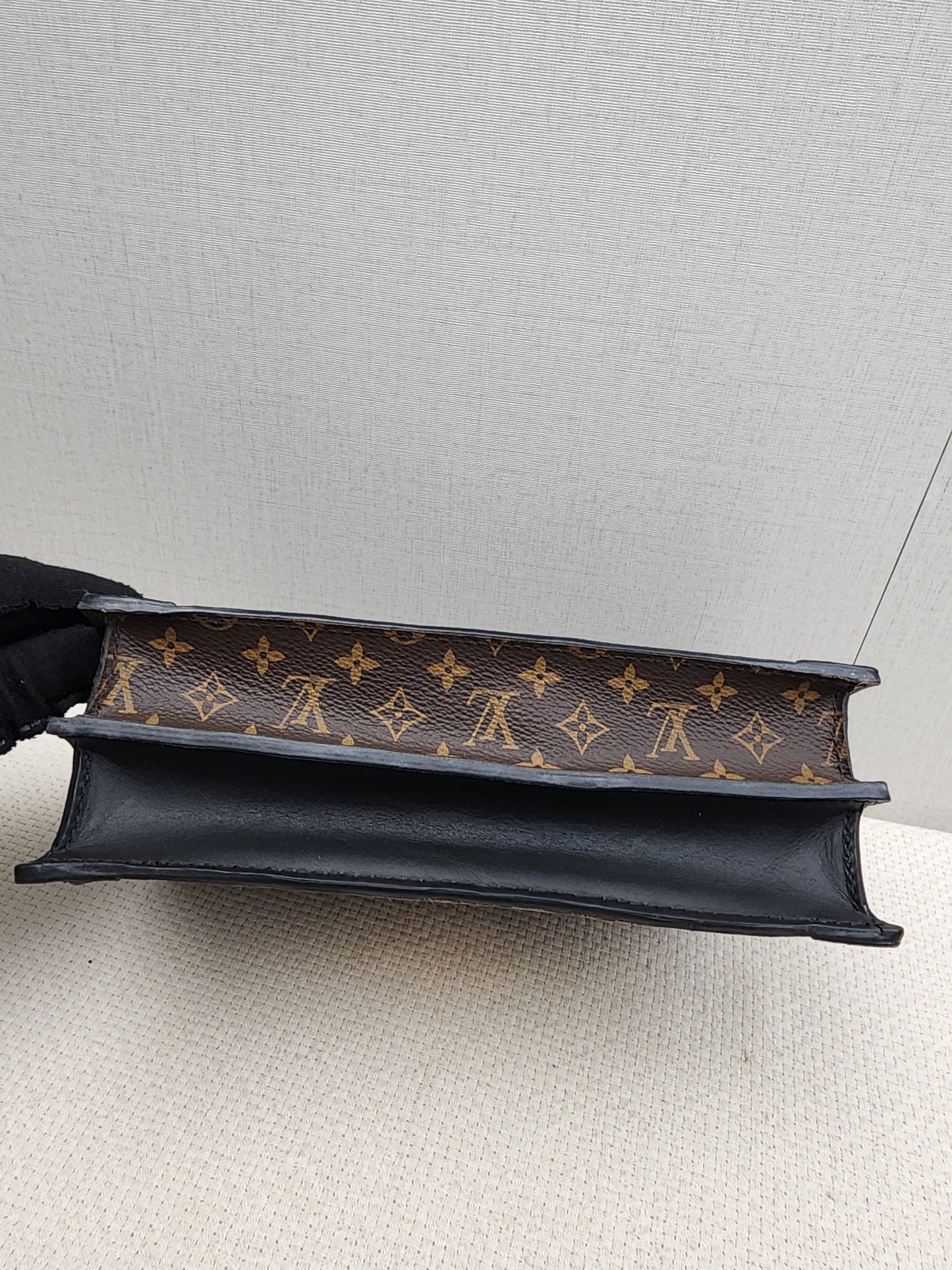LV Reverse Monogram Trunk Clutch on Chain