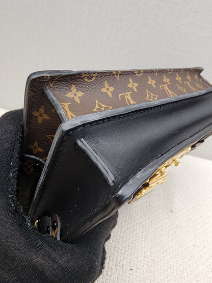 LV Reverse Monogram Trunk Clutch on Chain