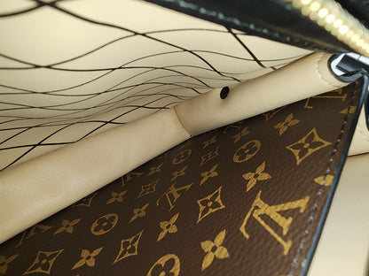 LV Reverse Monogram Trunk Clutch on Chain