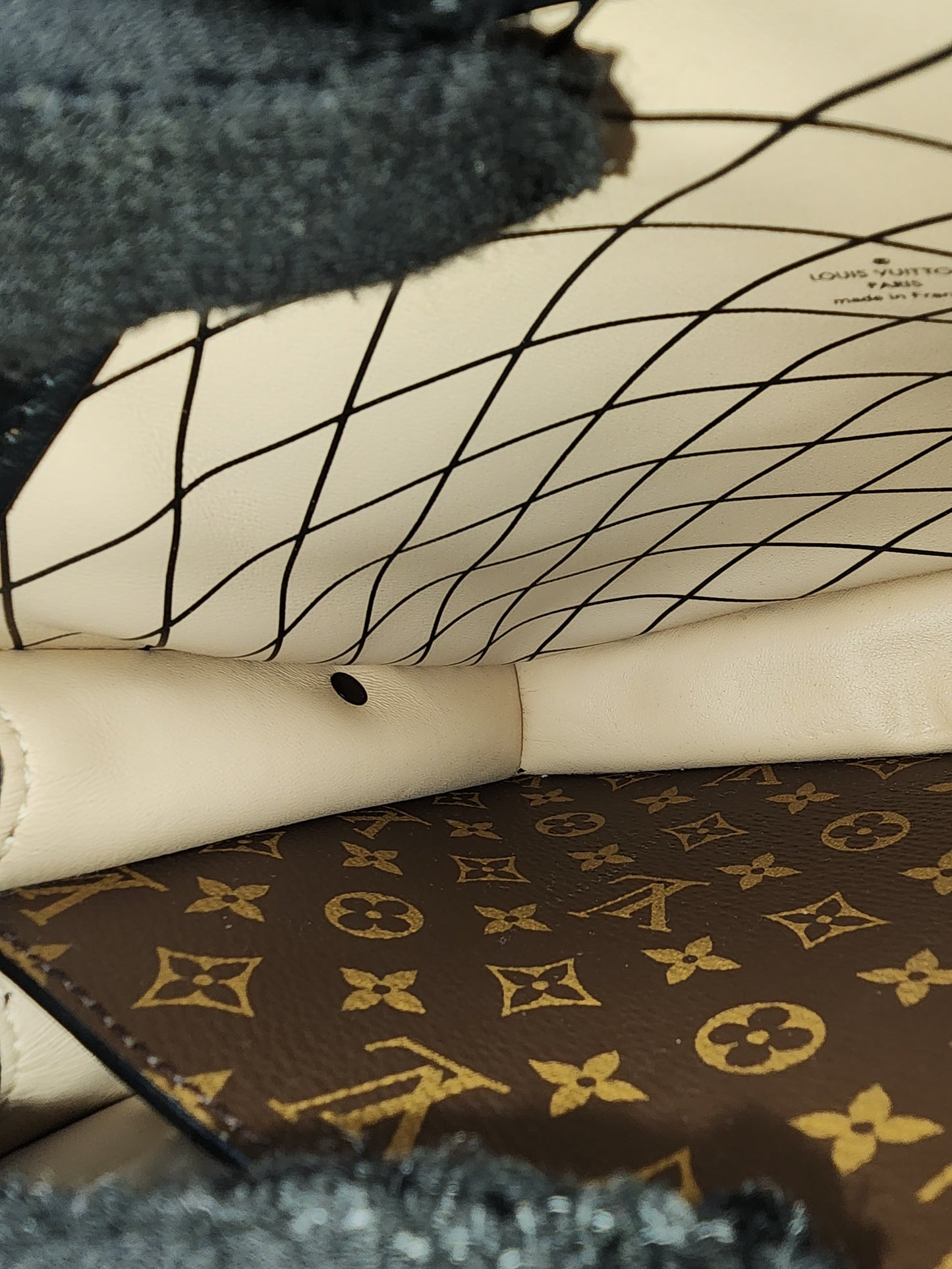 LV Reverse Monogram Trunk Clutch on Chain