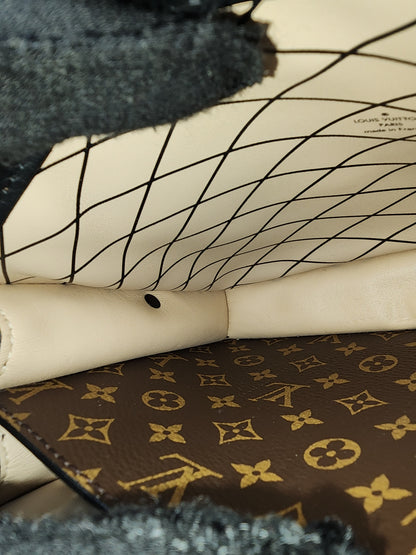 LV Reverse Monogram Trunk Clutch on Chain