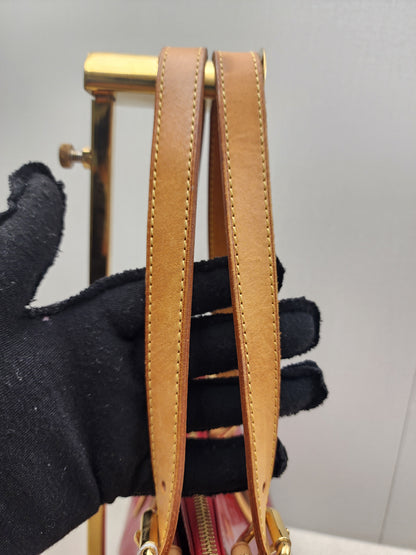 LV Red Vernis Rosewood Avenue Bag