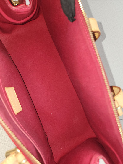 LV Red Vernis Rosewood Avenue Bag