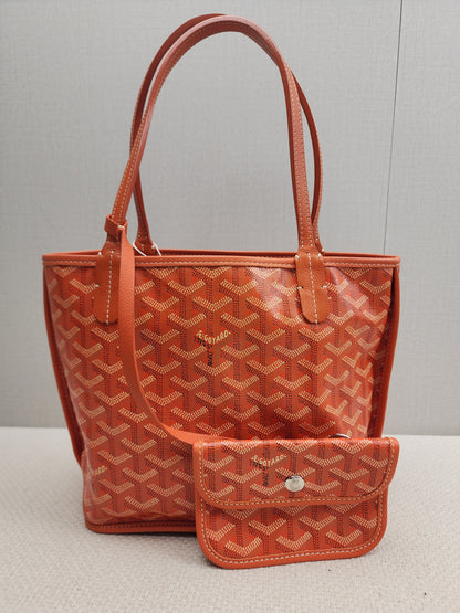 Goyard Orange Mini Anjou