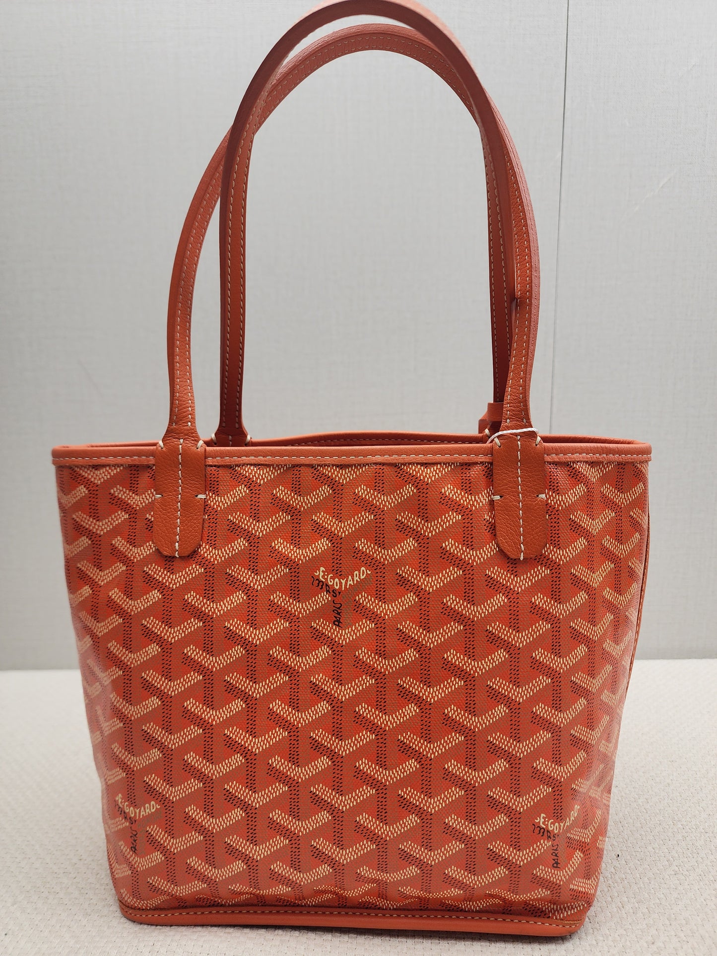 Goyard Orange Mini Anjou
