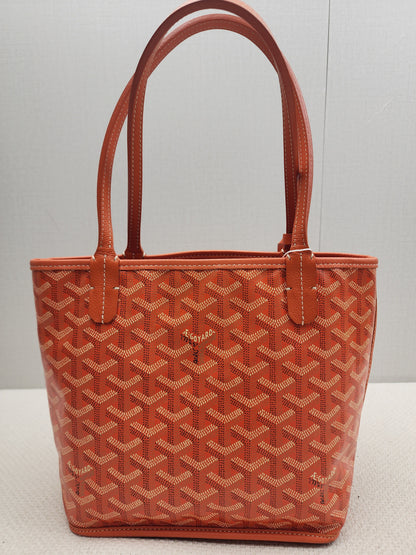 Goyard Orange Mini Anjou