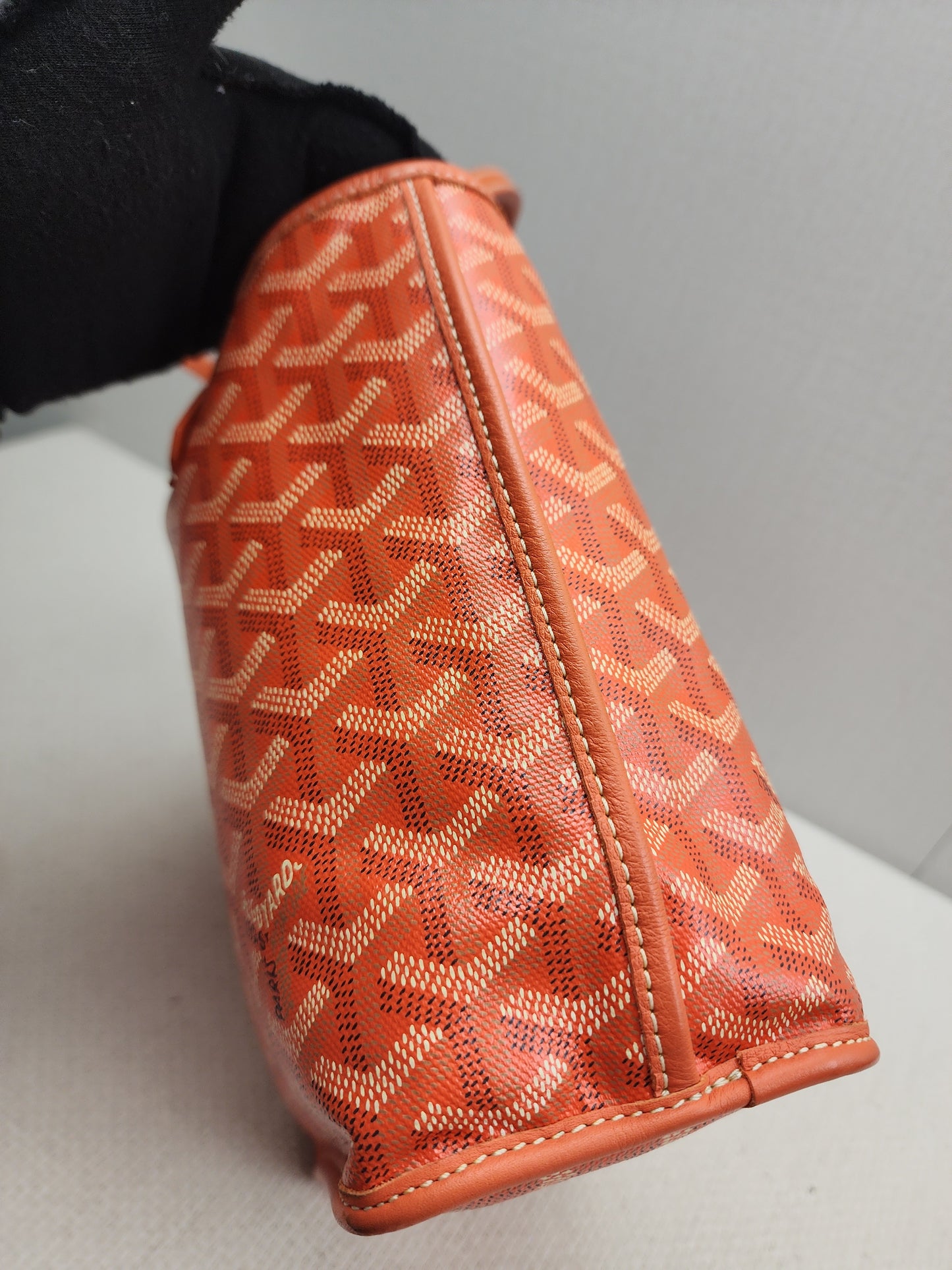 Goyard Orange Mini Anjou