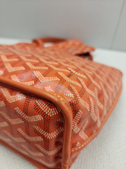 Goyard Orange Mini Anjou