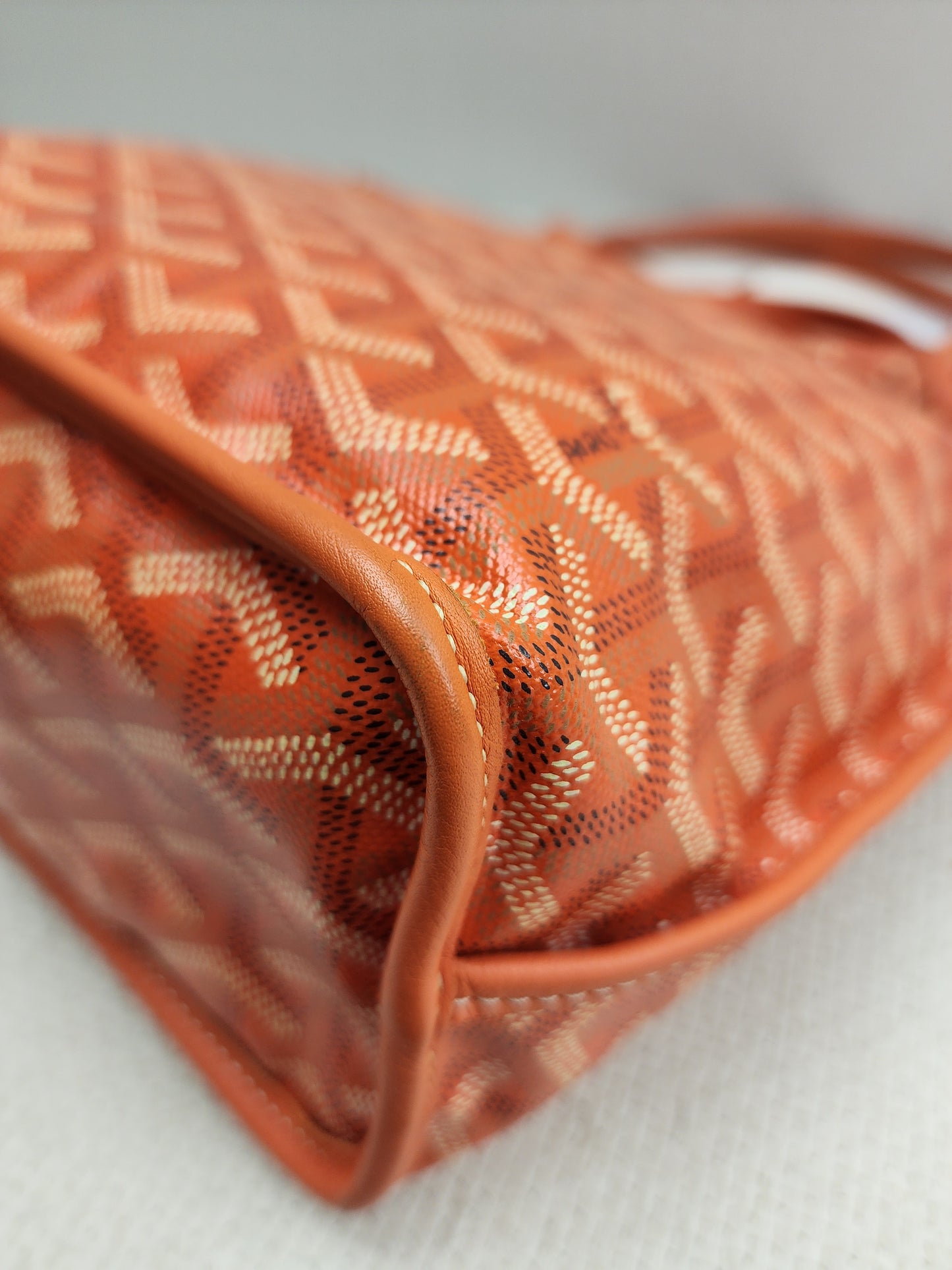 Goyard Orange Mini Anjou