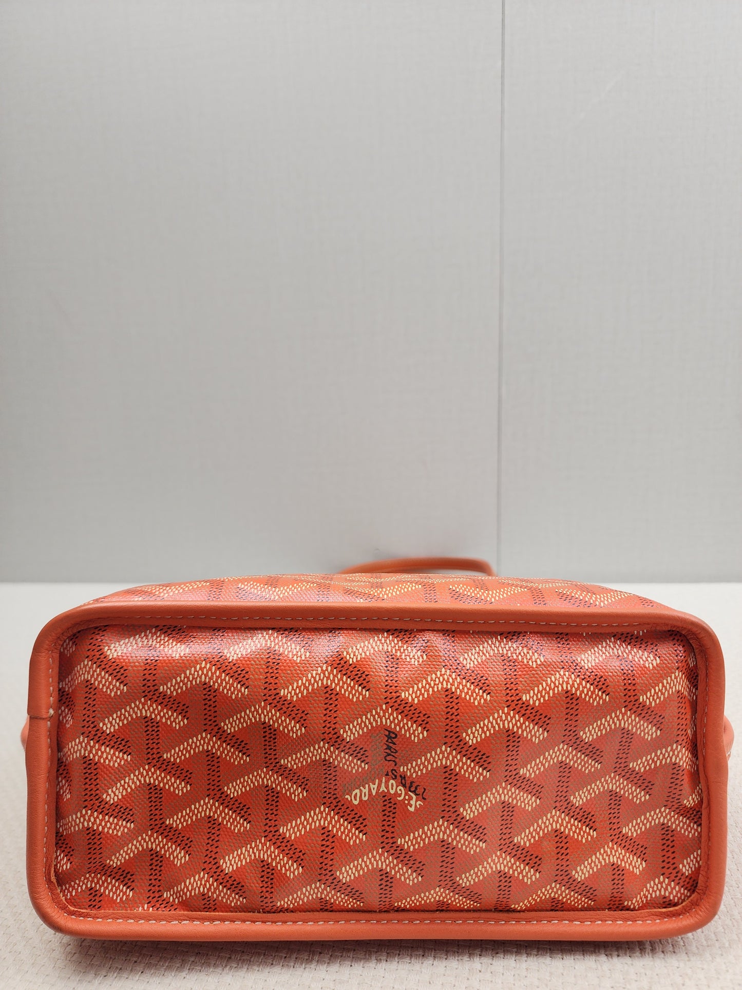 Goyard Orange Mini Anjou
