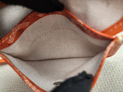 Goyard Orange Mini Anjou