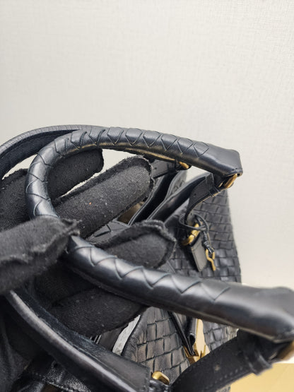 Bottega Veneta Black Medium Roma Nappa Intreciato