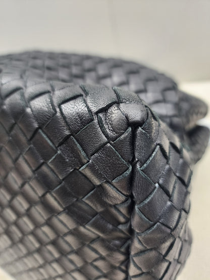 Bottega Veneta Black Medium Roma Nappa Intreciato