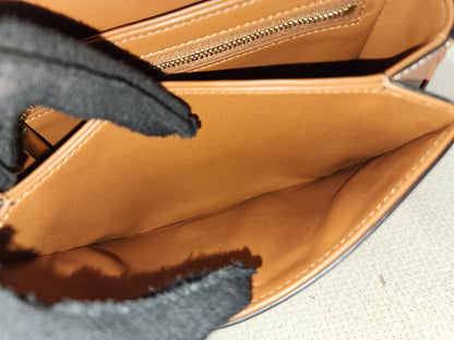 Celine Teen Triomphe Calfskin Crossbody Bag (GHW)