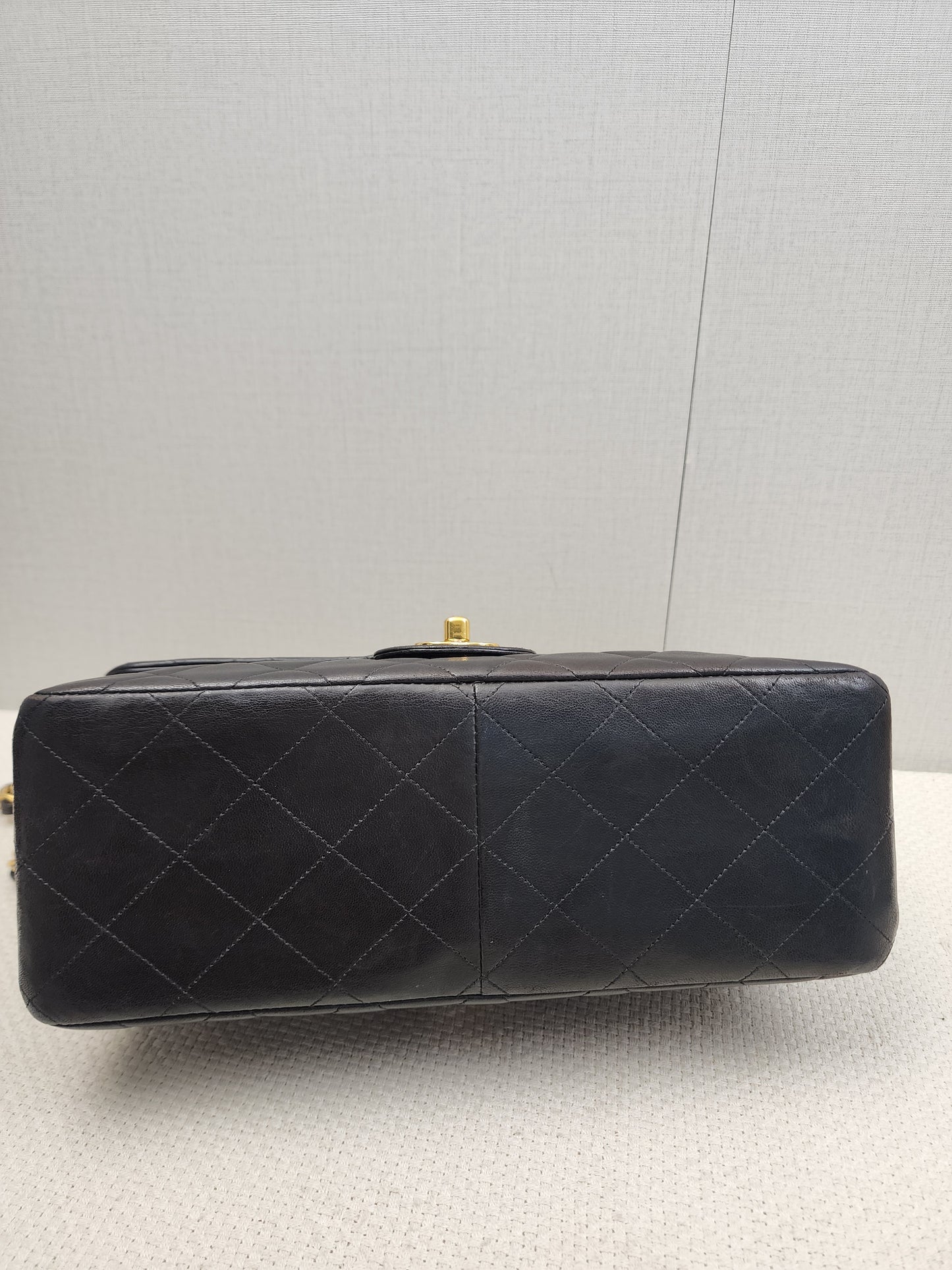 Chanel Black Lambskin Vintage Bi-face Flap