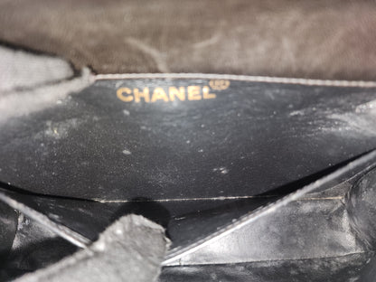 Chanel Black Lambskin Vintage Bi-face Flap