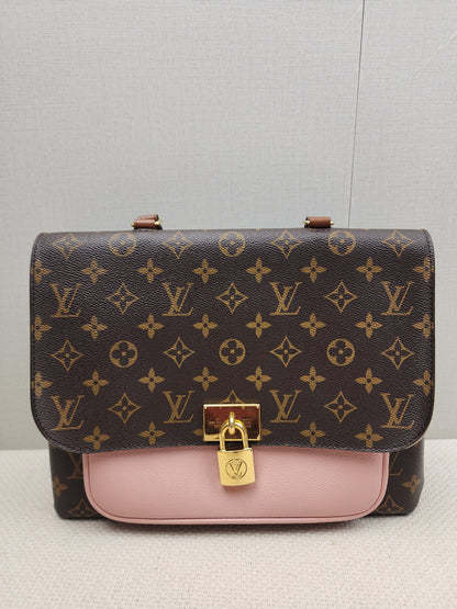 LV Monogram Pink Marignan Messenger Bag
