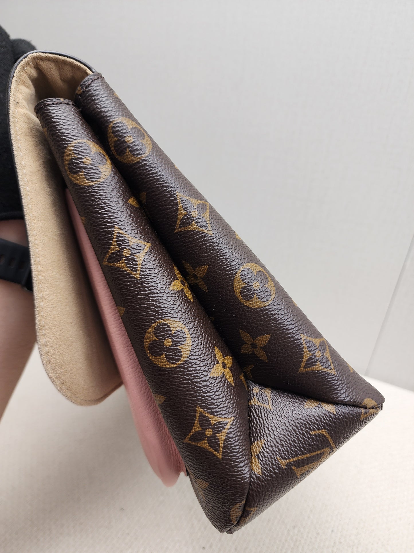LV Monogram Pink Marignan Messenger Bag