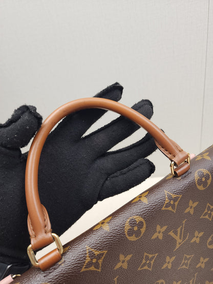LV Monogram Pink Marignan Messenger Bag
