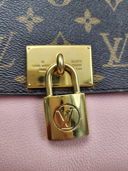 LV Monogram Pink Marignan Messenger Bag