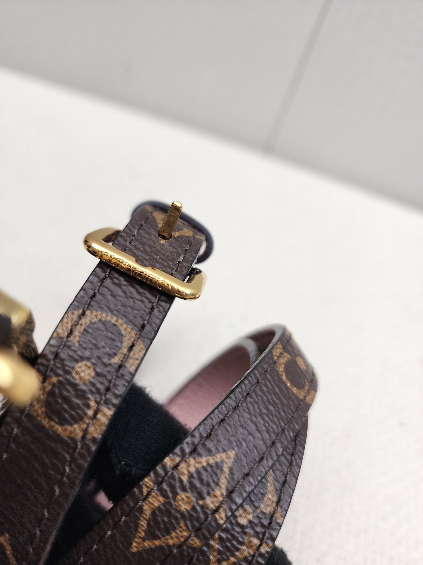 LV Monogram Pink Marignan Messenger Bag