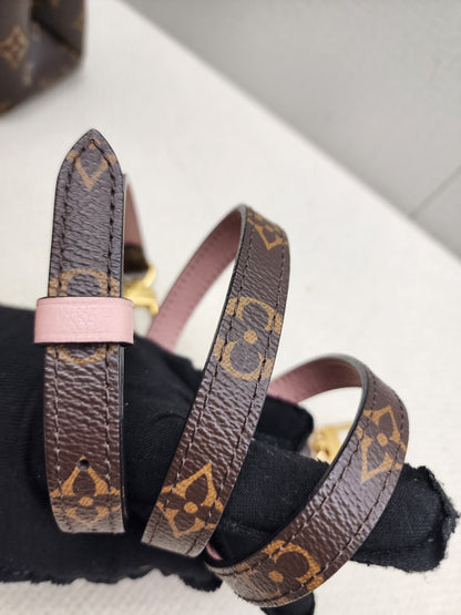 LV Monogram Pink Marignan Messenger Bag