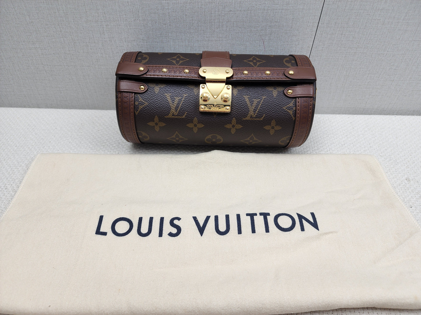 LV Reverse Monogram Papillon Trunk