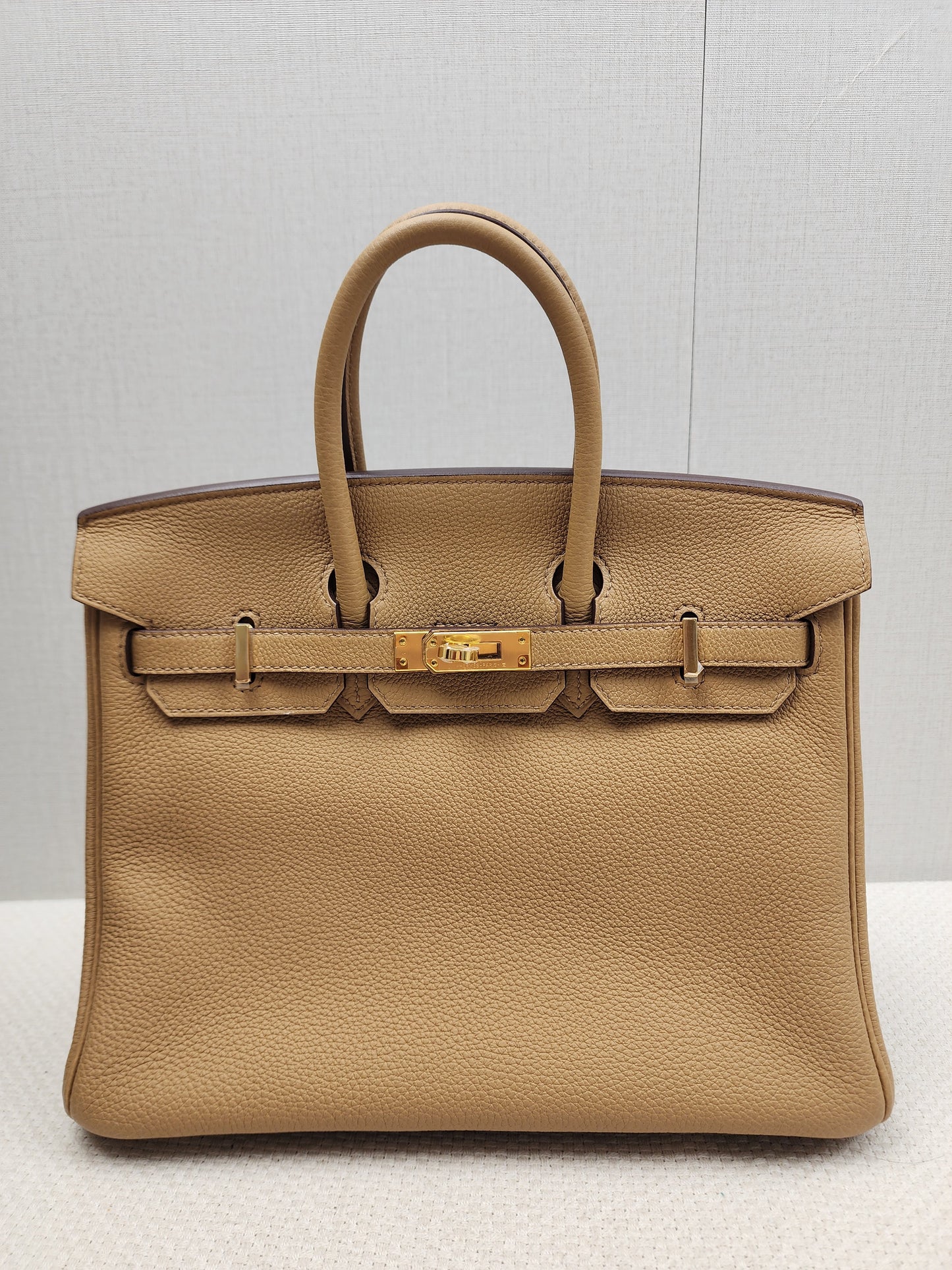 Hermes Biscuit Togo Birkin 25 (GHW)