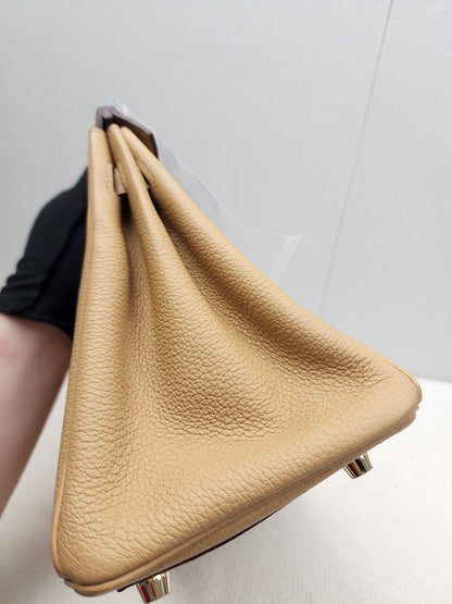 Hermes Biscuit Togo Birkin 25 (GHW)