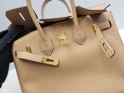 Hermes Biscuit Togo Birkin 25 (GHW)