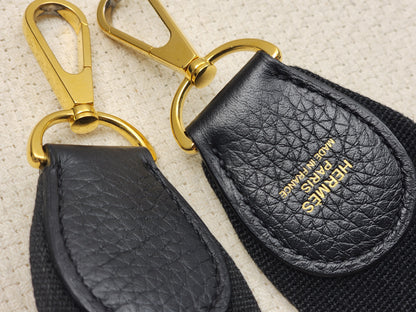 Hermes Black Evelyne PM (GHW)